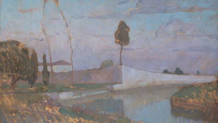 Umberto Moggioli, L'isola del silenzio, 1912 (Foto da sito ufficiale)